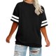 thumbnail image 5 of Mujeres Más Tamaño de Manga Larga Tops Cuello Redondo Camisa Casual Camiseta Top para la Primavera Verano Uso Diario Más Tamaño Casual Tops, 5 of 5