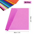 thumbnail image 2 of Uxcell 20Pcs Crepe Paper Roll Crepe Paper Decoration 3.1ft Long 2 Inch Wide for Wedding Ceremony, Rose Red, 2 of 6