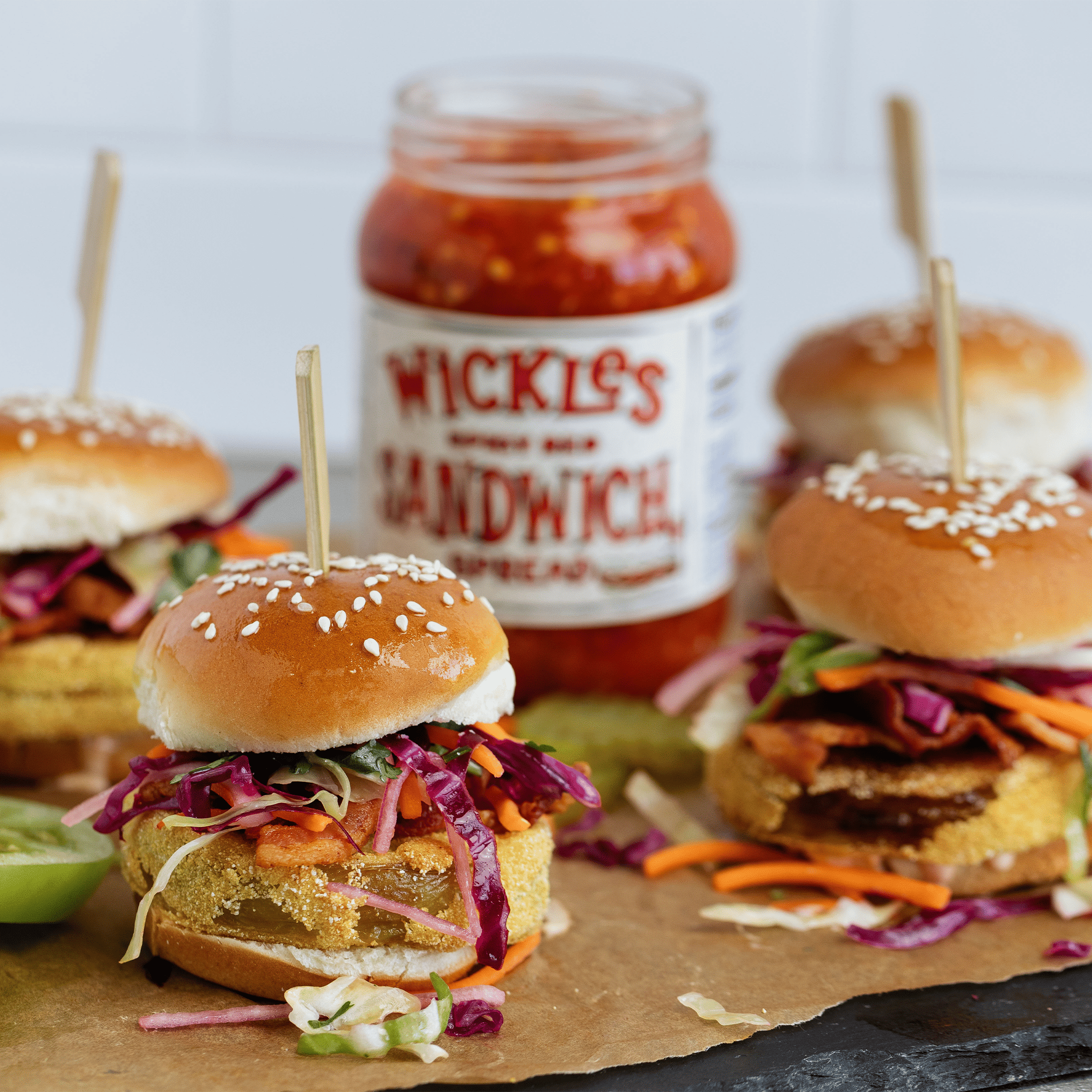 Wickles Spicy Red Sandwich Spread, 16 fl oz Jar