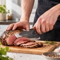 thumbnail image 6 of Boning Knife, High Carbon Steel Butcher Knife with Curved Blade for Meat Cutting, Trimming & Filleting, Full Tang Kitchen Knife for BBQ & Camping, 1Pack A, 6 of 6