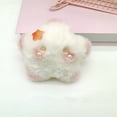 thumbnail image 6 of FEOLGEHLY Cute Star Keychain,Plush Squeaky Blush Stars for Car Key Decor,Bag Charms Car Key Ring Accessories Gifts Pendant Women Girls Keychain Pendant, Red, 6 of 6