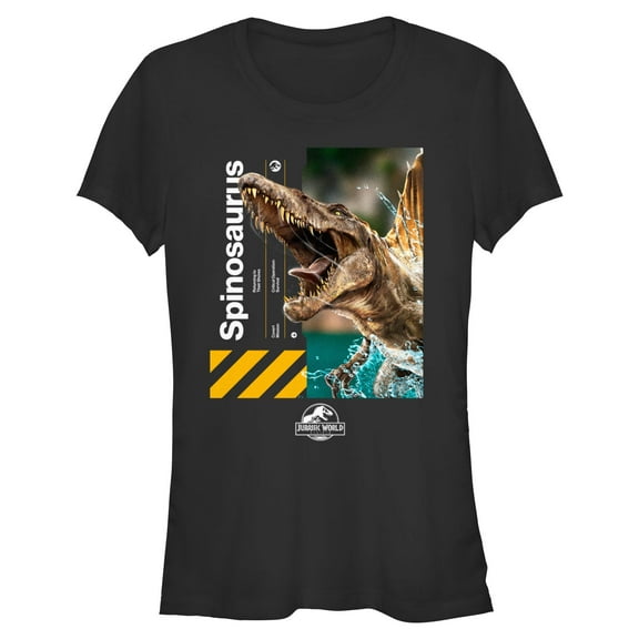 Junior's Jurassic World: Rebirth Spinosaurus Portrait Graphic T-Shirt