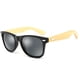 thumbnail image 4 of Gafas de sol coloridas con película de color de bambú para hombres y mujeres Gafas de sol de PC con patas de bambú, 4 of 4
