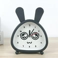 thumbnail image 4 of Silent Bedside Alarm Clock Student Bedroom Cute Cartoon Desk Clock, 4 of 5