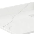 thumbnail image 3 of Wyndham Collection WCFQC148STOPUNSWQ 48" Quartz Vanity Top - White, 3 of 3