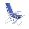thumbnail image 4 of Ultimate Heavy Duty Padded Backpack Beach Chair for Adults with Footrest & Cooler Pouch | Lay Flat, 5 Reclining Positions | Removable Insulated Cooler Pouch | 300 lbs Weight Capacity, 4 of 9
