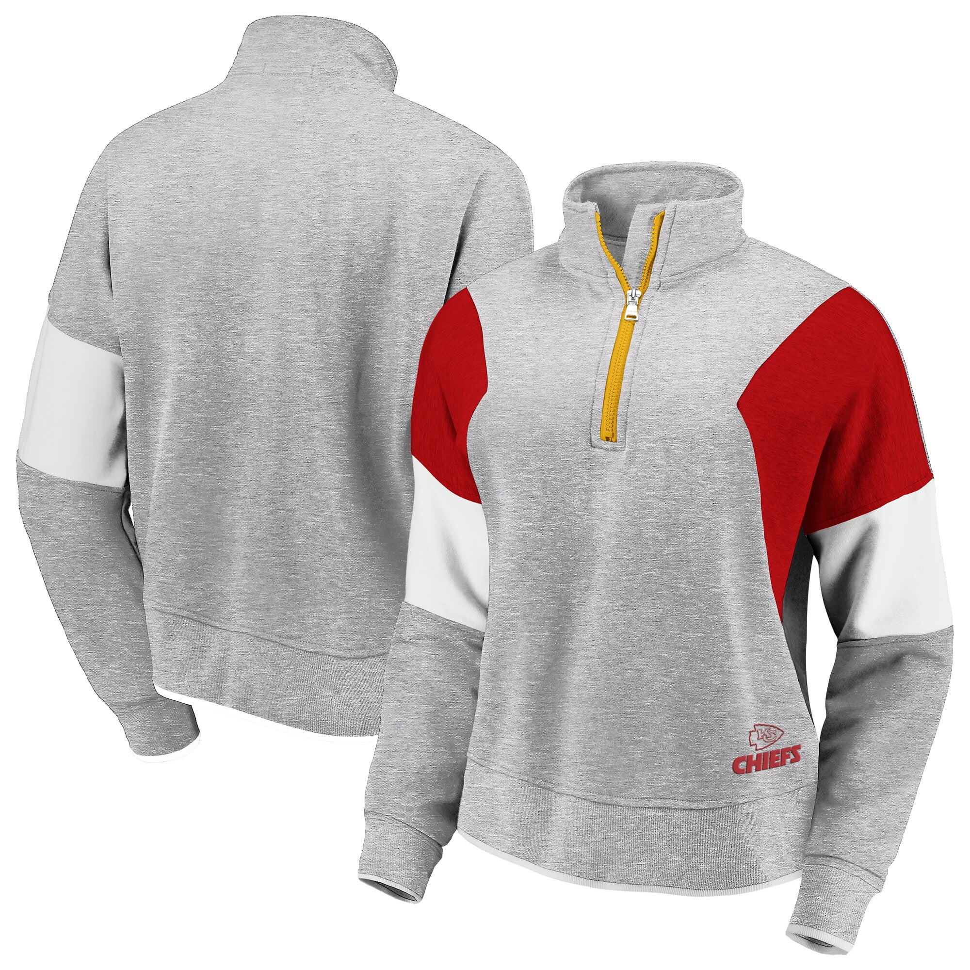 nfl full zip colorblock hoodie