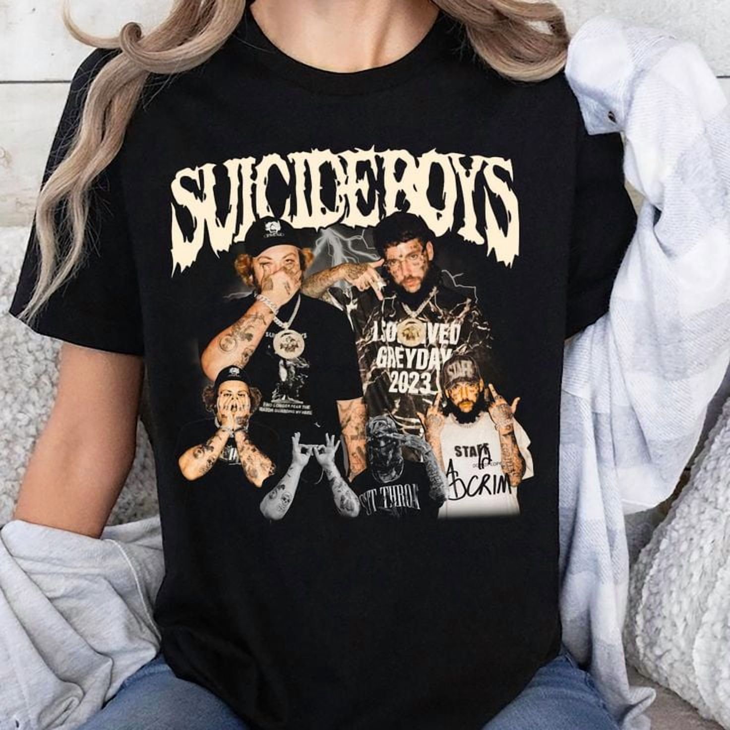 SuicideboyS Bootleg T-shirt, Sizes S-5XL - Gategoo