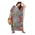thumbnail image 3 of Caftans Longs pour Femmes Grande Taille Robe Caftan Robe de Soirée Fête Été Plage Robe d'Été Manches Kimono Longues Robes Décontractées en Ligne, 3 of 7
