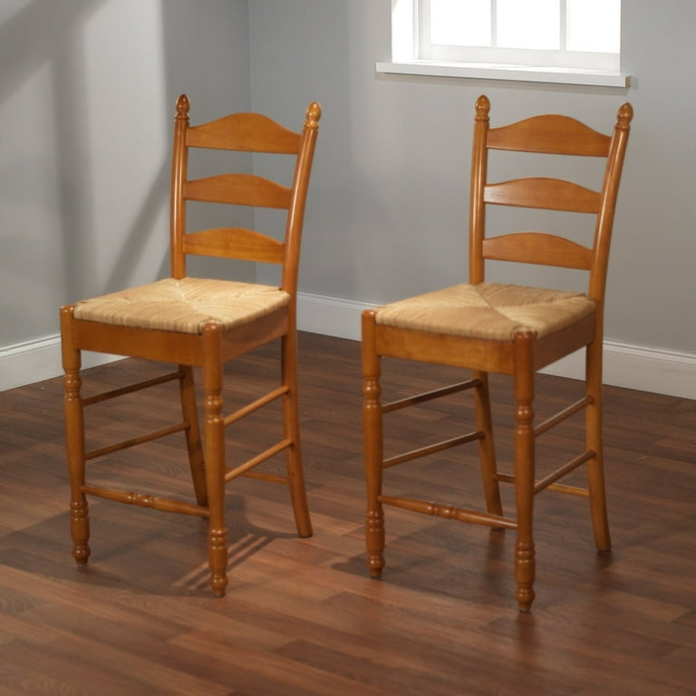 Tms ladder back rush seat chairs hot sale
