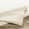 thumbnail image 3 of Hauteloom Ceiba Living Room, Bedroom Area Rug - Solid & Striped - Beige, Ivory - 2' x 3', 3 of 9