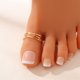 thumbnail image 1 of Gorgeous Copper Toe Ring: Adjustable Decoration for Women & Girls - Perfect for Summer Beach!, 1 of 5