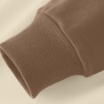 thumbnail image 5 of Gytharion Men's Color-blocking Sweatshirts Raglan Sleeve Solid Color Classic Pullovers Fall Comfortable Pullover Tops, 5 of 5