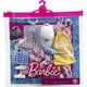 thumbnail image 3 of Barbie Fashions Storytelling Fashion Pack- Pink Dress with Dinosaur, Yellow Shirt - Inspired by Popular Brand Roxy, Complete Look with Outfit & Accessories, Gift for Kids 3 to 8 Years Old Barbie -, 3 of 3