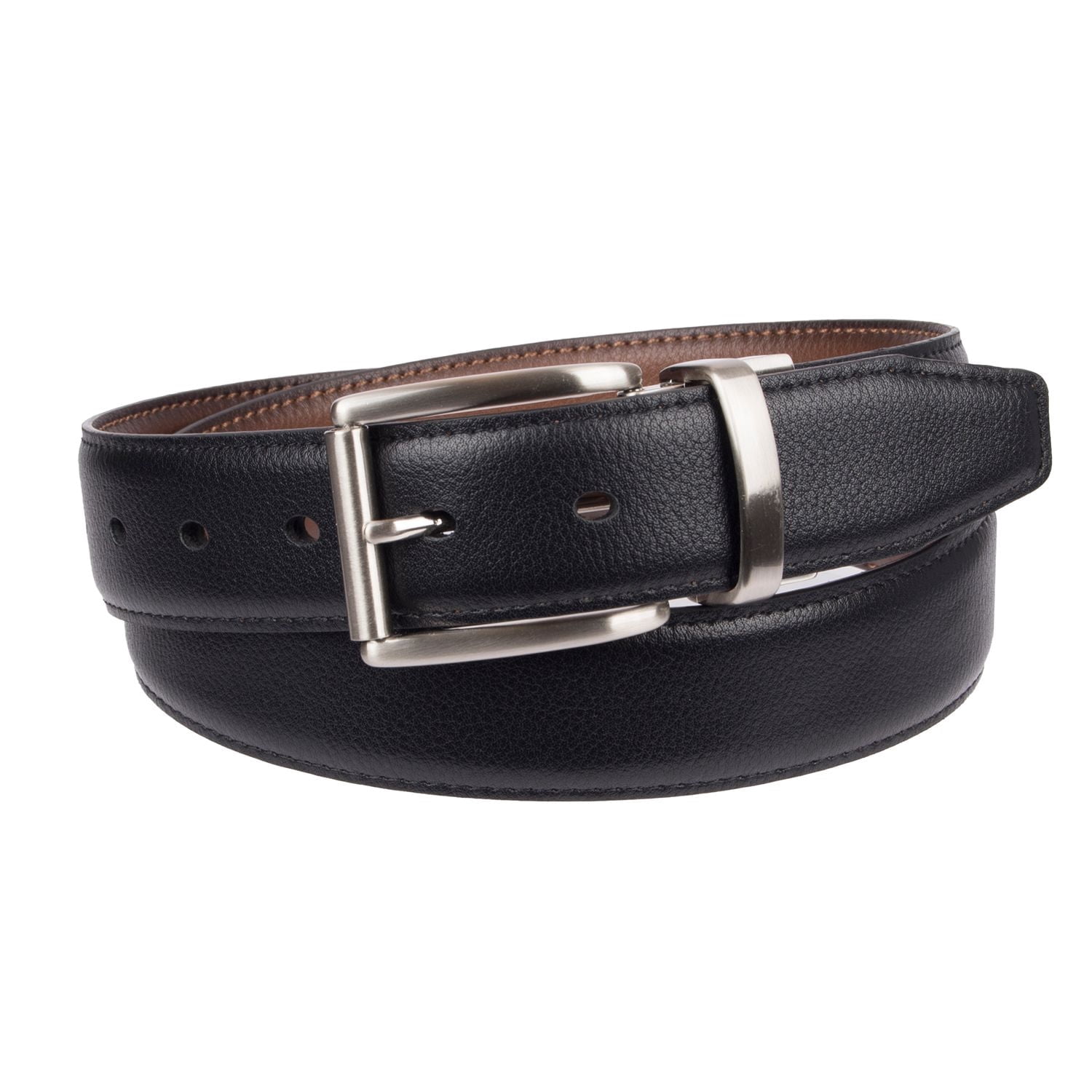 knee length dresses for ladies Dockers Men's 35MM Wide Feather Edge Leather Dress Belt Tan – socallook.com