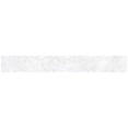 thumbnail image 6 of The Tile Life Opera 3" x 24" White Marble Look Matte Porcelain Bullnose Tile, 1 Piece, 6 of 7