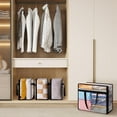 thumbnail image 3 of NOVELAR Portable PVC Storage Organizer, 40L Lightweight and Dustproof, Great for Under-Bed or Closet Organization, 3 of 7