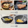 thumbnail image 4 of 2 Piezas Espátulas de Silicona Flexible Resistentes al Calor, Espátula de Silicona Para Utensilios de Cocina, Espátulas de Cocina ranuradas para voltear huevos, panqueques y carnes, 4 of 4