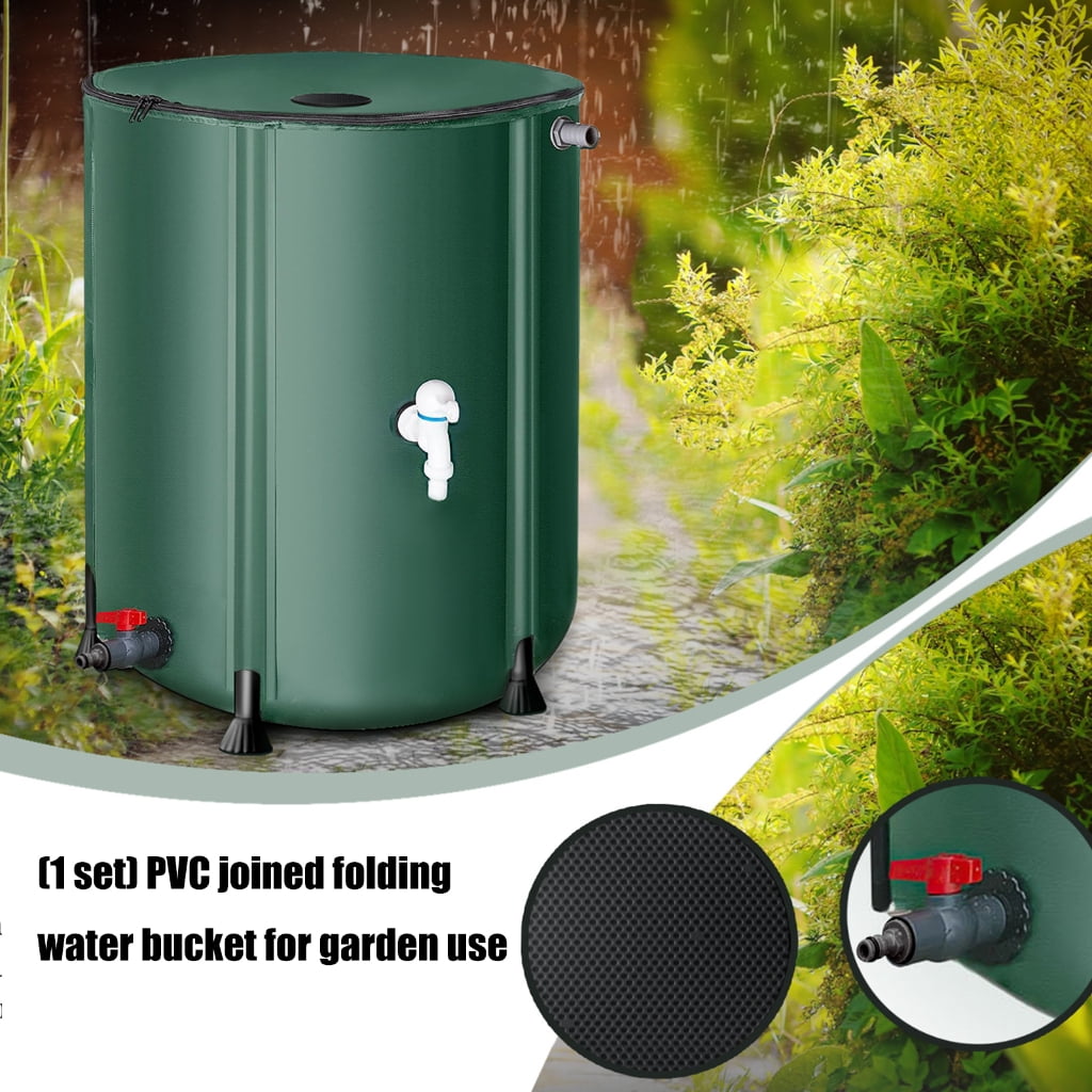 Sinyiin Rainwater Recycling Water Storage Container Garden Irrigation Bucket Collection