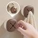 thumbnail image 5 of Ganchos de pared sin perforar para toallas | Plástico multicolor TPR ABS | Clips organizadores de baño impermeables y resistentes a la humedad | Fácil instalación | Soporte para toallas de mano |, 5 of 5