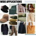 thumbnail image 6 of 79 x 59 Inch Corduroy Fabric Solid Plain Thick Corduroy Material for Coat Shirt Dress Pants Costume Sofa DIY Throw Pillow Covers Burlywood, 6 of 9