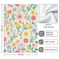 thumbnail image 3 of 2 Pcs Funny Kitchen Towels,Pioneer Flower Microfiber Dish Towels,Kitchen Tea Towels,Kitchen Towel Set (18" X 26"), 3 of 3