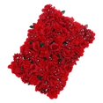thumbnail image 5 of Artificial Flower Plants Panels Background Wall Floral Decor for Party Wedding Decor Red, 5 of 5