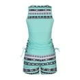 thumbnail image 3 of Efsteb Women Tankini Swim Set Beach Conservative Two Piece Bathing Suits Tankini Top with Bottom Print Bikini High Waist Summer Swimwear (Green,XXXL), 3 of 5