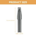 thumbnail image 2 of BESTYASH 3Pcs Grey Eyebrow Pencil Sharpener Aid Tools with Duckbill Design for Precise Makeup Sharpening, 2 of 8