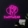 thumbnail image 3 of Handmadetneonsign Swimwear Neon Sign, Fashion Store Clothes Led Sign, Swimwear Store Neon Sign, 3 of 5