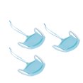 thumbnail image 3 of Adornos para árboles de Navidad Ticfox Colgante de PVC Máscara X2167, 3 of 14