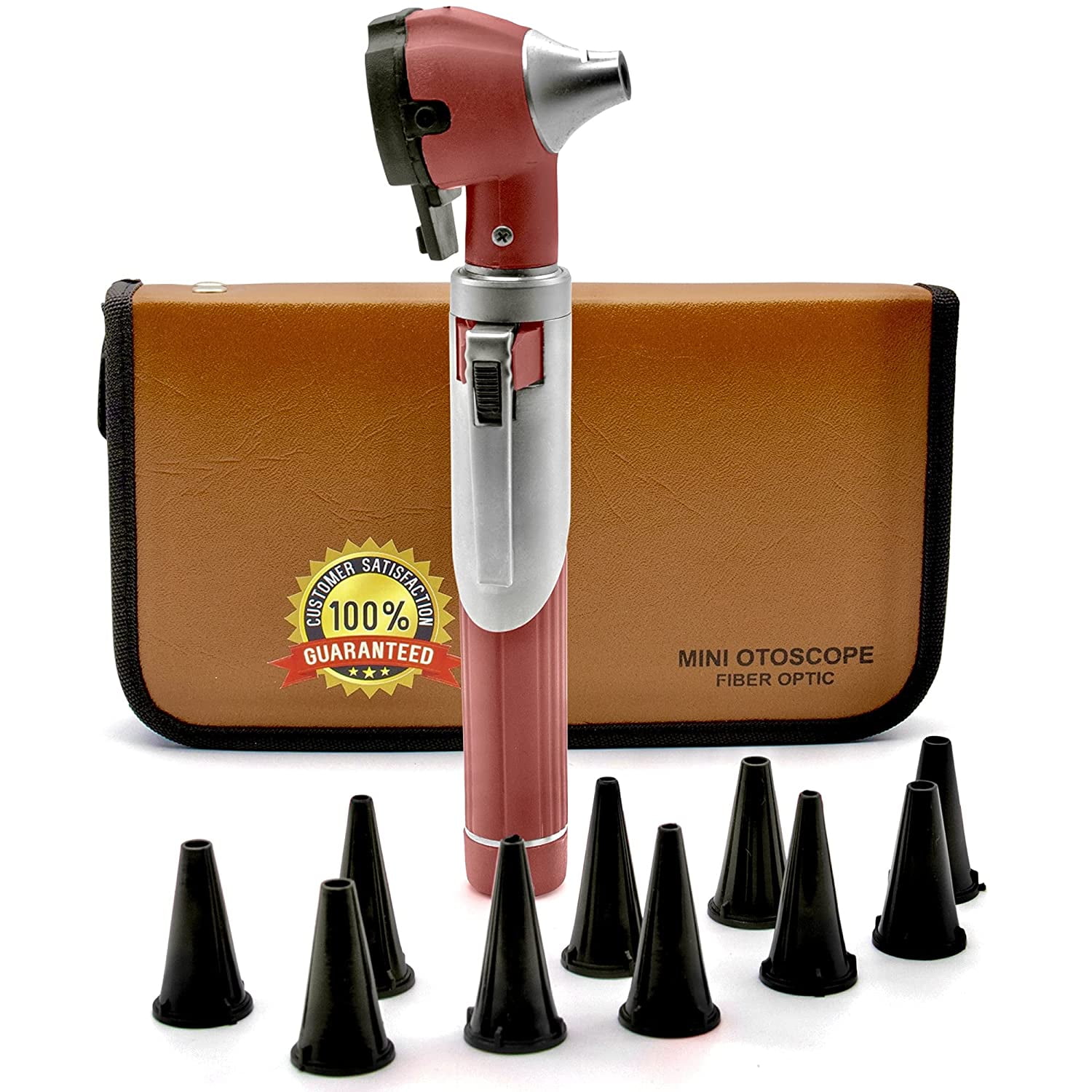 Cynamed Mini Otoscope Portable Ear Light and Exam Kit for Home and