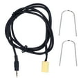 thumbnail image 1 of Cable de audio auxiliar, cable AUX-IN de 6 pines de 59,1 pulgadas, cable AU IN, adaptador AU IN, funcionamiento suave, 1 of 9