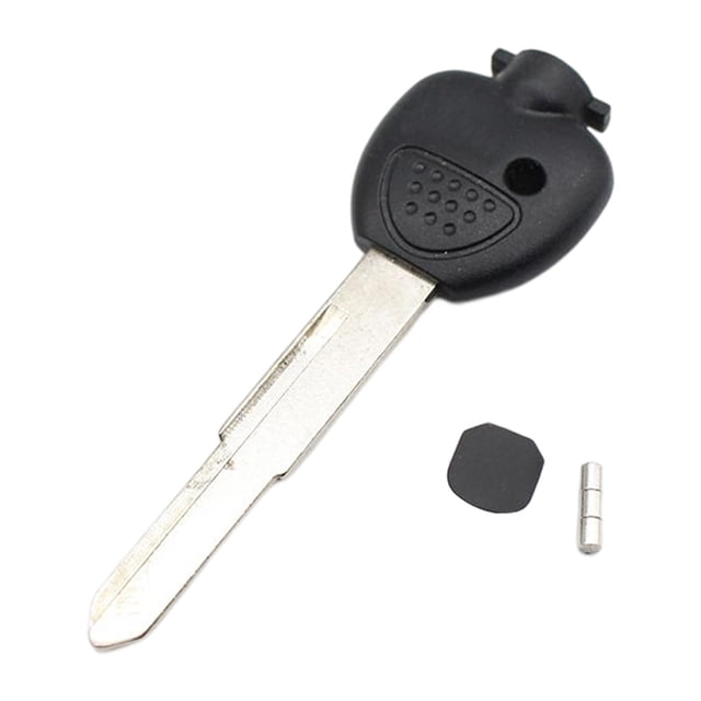 Motorcycle Blank Key Uncut Blade for Majesty 250 Part Accessories , Black, 8.2cm