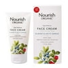 Nourish Organic | Age Defense Face Cream - Bilberry Arctic Berries | GMO-Free, Cruelty Free, Fragrance Free (1.7oz)