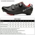 thumbnail image 7 of Road Bike Shoe with Cleats, Men Womens Indoor Cycling Shoes, Fit for Peloton Bike Shoes, Mesh Cycling Shoes Compatible with Look Delta SPD/SPD-SL, 7 of 7