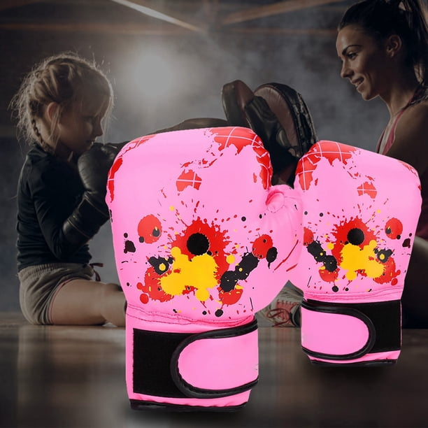 Guantes de Boxeo, Guantes de Boxeo de Agarre, Guantes de Lucha para 2-11 Años, Muay Thai, Combate, Puñetazos, Kickboxing, Agarre, SaCo de