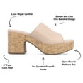 thumbnail image 3 of Journee Collection Womens Astter Tru Comfort Foam Slip On Platform Open Toe Sandals, 3 of 3