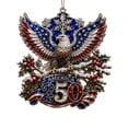 thumbnail image 5 of Clearance Gunhay Christmas Ornaments, 250 Anniversary USA Merchandise, United States 250th Anniversary Decor, America 250 Years Patriotic Home Decor, American Eagle, 5 of 7