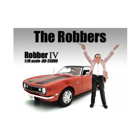 American Diorama The Robbers Robber IV Figure For 1:18 Scale Models (Pack 1)