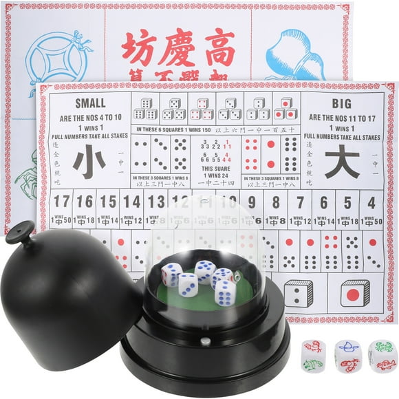 Miangastore Electric Dice Cup Set for Kids Playing with Comfortable Grip and Durable ABS Material Black