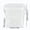L, variant on Small Square Plastic Bucket with Handle Storage Container with Lid Multipurpose Storage Buckets for Kitchen Home Use