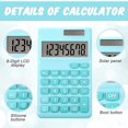 thumbnail image 3 of 2 Pcs Calculatrices Standard de Base Mini Calculatrice de Bureau Numérique, 3 of 5