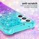 thumbnail image 3 of Funda para Samsung Galaxy A54 5G Transparente con Brillos Carcasa Protectora Antigolpes con Glitter Brillante, 3 of 5