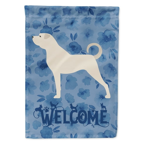 Carolines Treasures CK6204GF Anatolian Shepherd Welcome Flag Garden Size Small multicolor