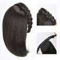 thumbnail image 6 of Girls Headband with Hair Extensions Shoulder Length Casual Hair Hoop Straight Hair Extensions 12Inch in Length, 6 of 9