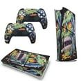 thumbnail image 5 of Psychedelic Zombie Skull Print PS5/PS5 Pro/PS5 Slim Digital Disc Skin Sticker For Console And Controller Skins, 5 of 7