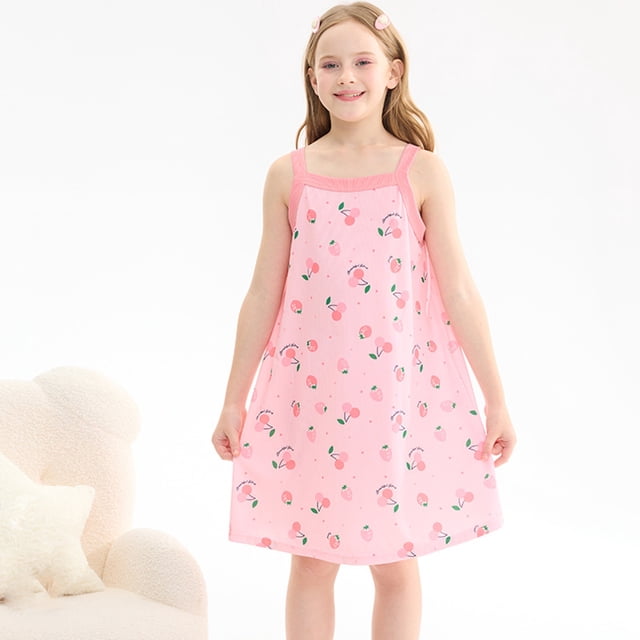 Fiudx Vestido para Niña, Camisola de Moda, Corte A, Elástico y Suave, para Fiesta, de 2 a 15 Años, Hecho con Esmero, Ideal Como Regalo.