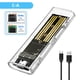 thumbnail image 4 of Caja externa jixopn M.2 NVME NGFF para SSD, caja PCIe de 10 Gbps para PC y portátil (Tipo C-USB A), 4 of 8
