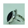 thumbnail image 2 of Navya Craft Black Onyx Marquise 925 Sterling Silver Handmade Statement Women Ring Size 8.0, 2 of 6